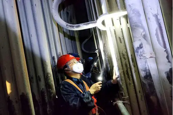 大唐马鞍山当涂电厂受热面防磨防爆检查